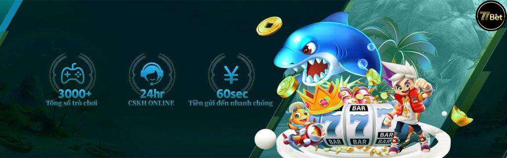 banner trò chơi 77bet